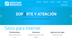 Desktop Screenshot of internetdinamica.com